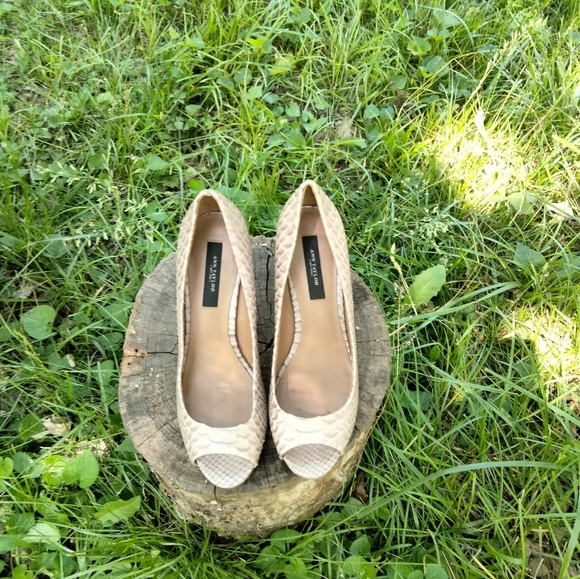 Ann Taylor Shoes - Ann Taylor Open Toed Pumps in size 7M